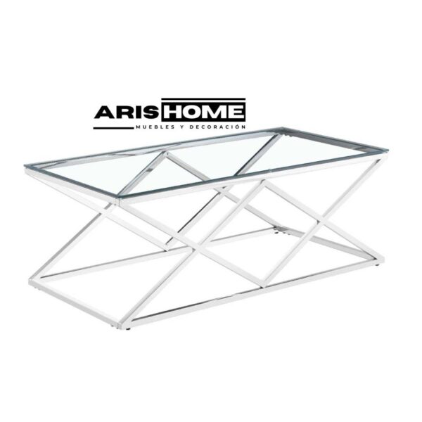 Mesa de centro Diamante Plata