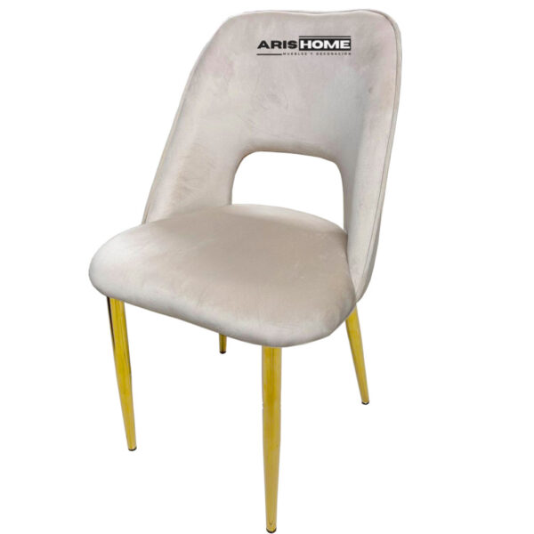 Silla Jack Beige / Dorado