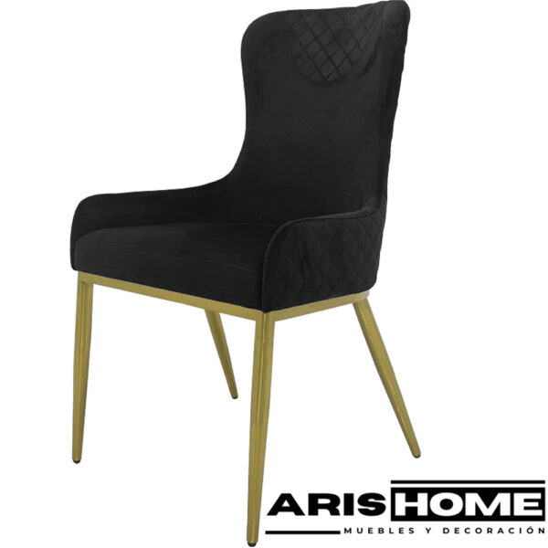 Silla FT42 NEGRO DORADO - Imagen 3