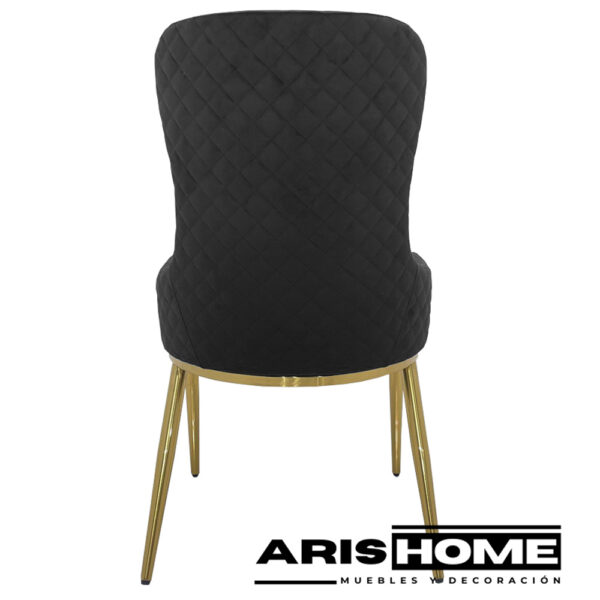 Silla FT42 NEGRO DORADO - Imagen 5
